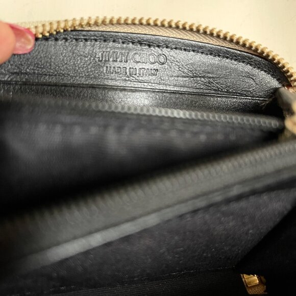 Jimmy Choo Studded Small Zippy Wallet - Picture 4 of 13